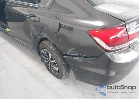 2013 Honda Civic Ex-L from USA, damaged, VIN 2HGFB2F92DH554634